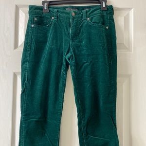 Jessica Simpson Green Corduroy Pants